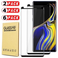 Clear Tempered Glass Screen Protector Film For Samsung Galaxy Note9 Note 8 S9 S8