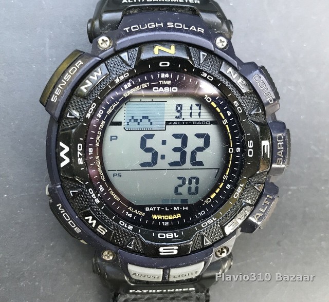pathfinder tough solar watch