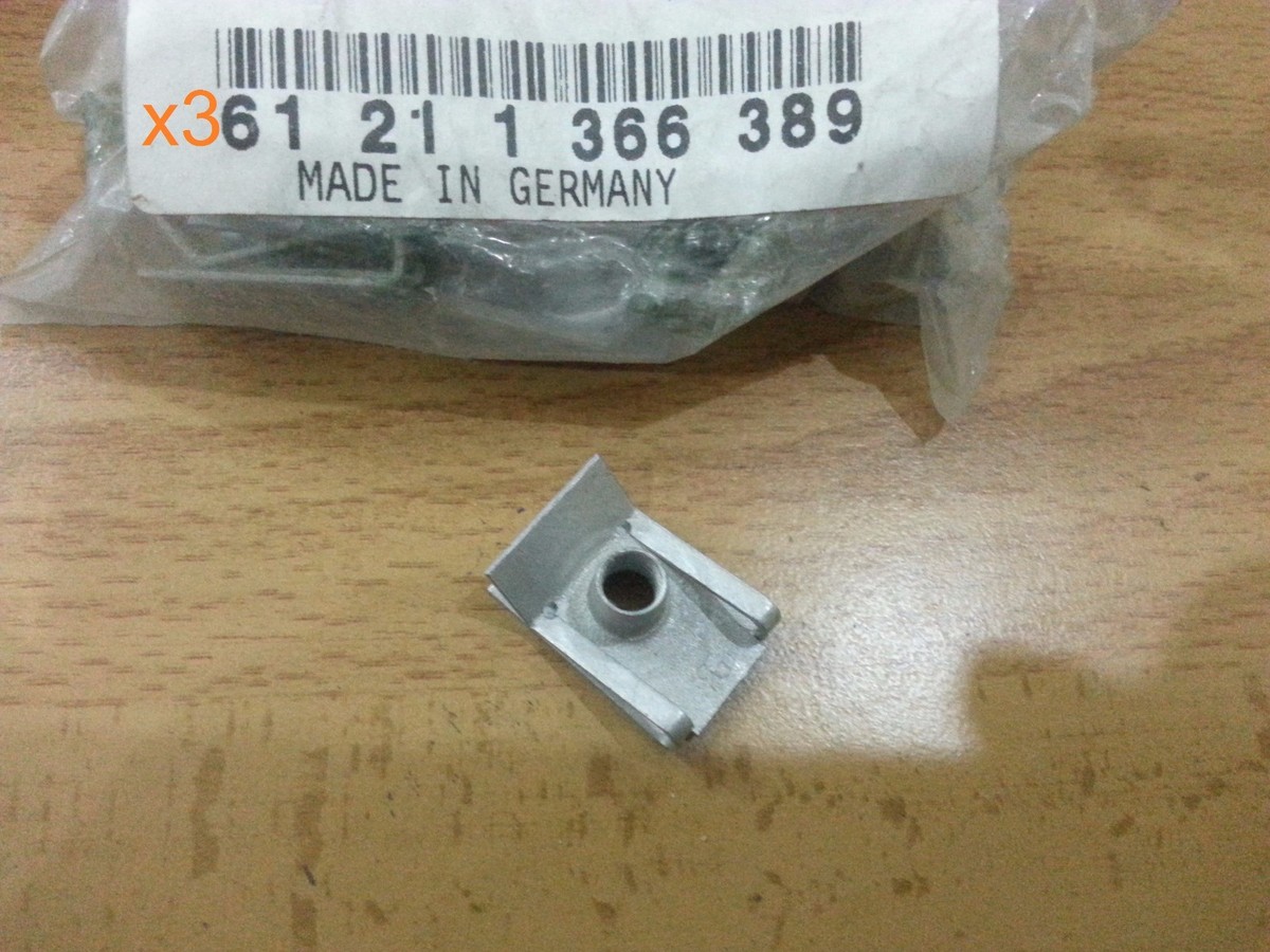 NEW OEM BMW 61211366389 set of 3 BUSH LEFT | eBay