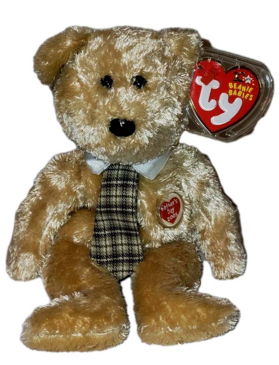 Ty Beanie Baby - DAD-e 2003 the Father's Day Bear (Internet