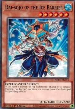 YuGiOh Dai-sojo of the Ice Barrier SDFC-EN014 Common Englisch Neu 1st