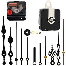 Youngtown 12888 Silent Clock Movement 7/16 inch thread length Black Shaft