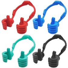 CellPhone Stands 4pc Adjustable Flexible Mobile Smartphone Display Holder 4Color