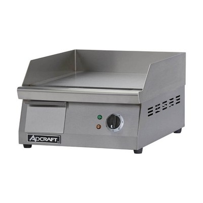 Adcraft GRID-16 16'' Countertop Electric Griddle with 16'' x 15.5'' Surface, The...