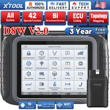 2025 XTOOL D8W Car Bidirectional Scanner Auto Full System Diagnostic Key Coding