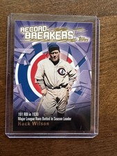2002 Topps Baseball Record Breakers Hack Wilson #RB-HW NM-Mint