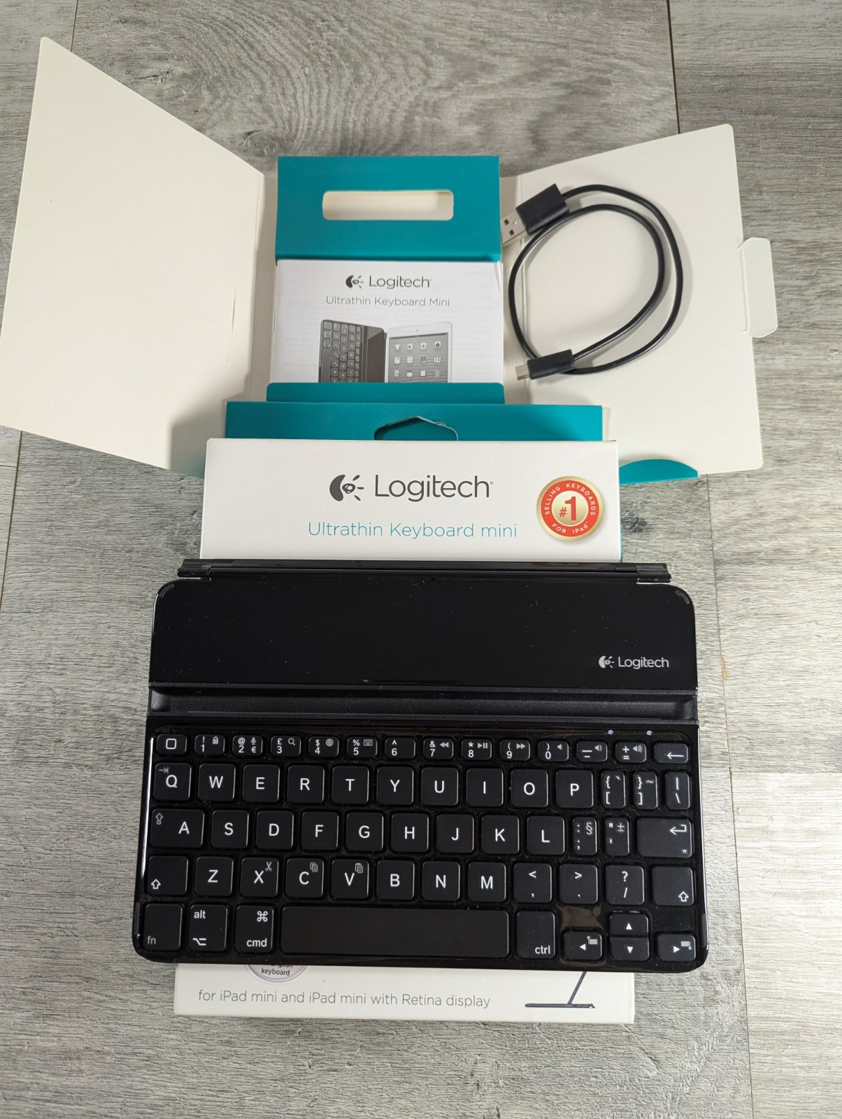 Logitech Ultrathin Keyboard Mini Ipad Mini (920-005027) Boxed