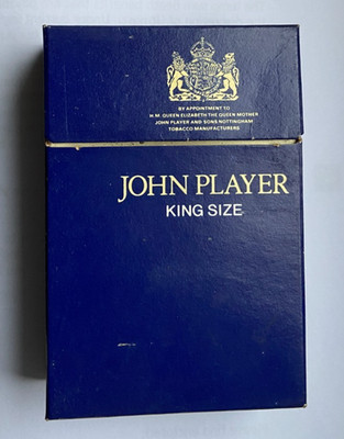John Player Zigarettenschachtel King Size - Leerschachtel