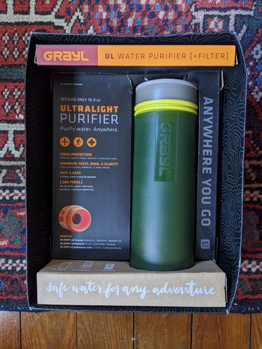 Grayl Ultralight Wasseraufbereiter Filter 16oz - Neu