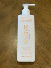 Native Ultra Moisture Shave Cream Sweet Peach Nectar 7.6 fl oz