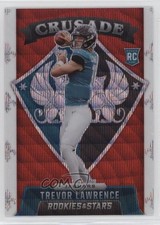 2021 Panini Rookies & Stars Crusade Red Wave Prizm Trevor Lawrence #CR-20 0gg9