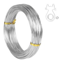 Aluminiumdraht 1Mm 51M Biegsam Basteldraht Schmuckherstellung Modellieren Diy