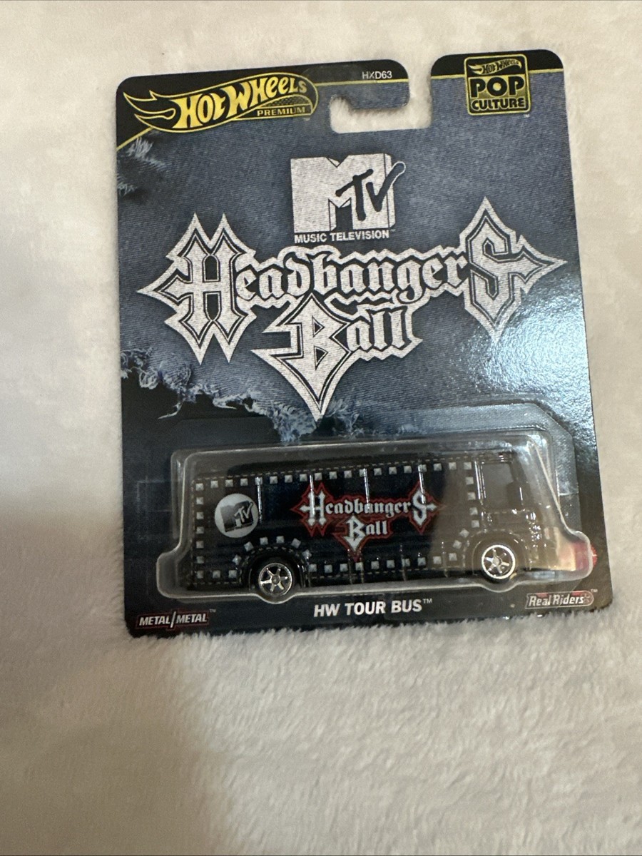 2025 Hot Wheels Premium Pop Culture MTV Headbangers Ball HW Tour
