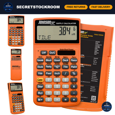 Supply Calculator for Construction & DIY - Accurate Measurement Tool, Easy Use