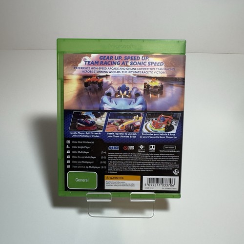 Team Sonic Racing Xbox One Complete + Manual Mint Disc - Picture 2 of 5