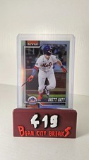 2026 Topps Series 1 Brett Baty Rainbow Foil Parallel #347 New York Mets
