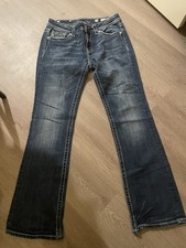 Size 29 Miss Me Jeans Womens Mid Rise Easy Boot