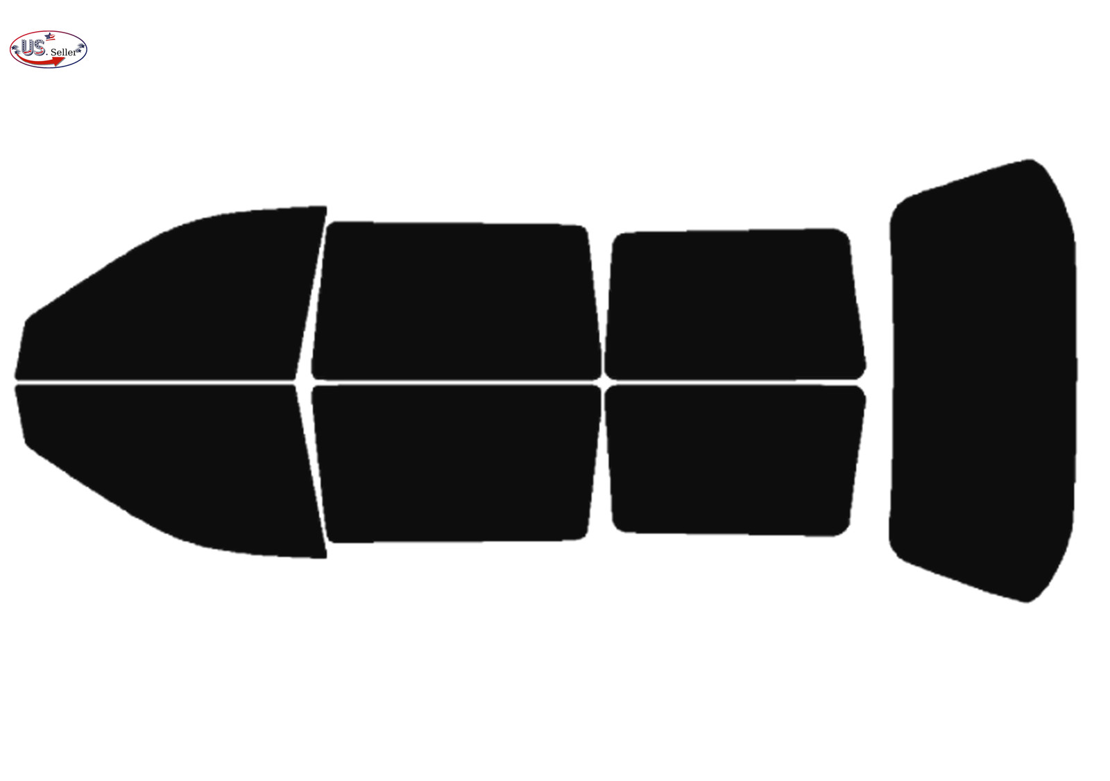 PreCut 2Ply Window Tint Film Kit For 1992-1996 Mitsubishi Expo 4 Door