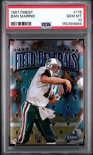 DAN MARINO 1997 Topps Finest FIELD GENERALS #115 PSA 10 GEM MT HOF