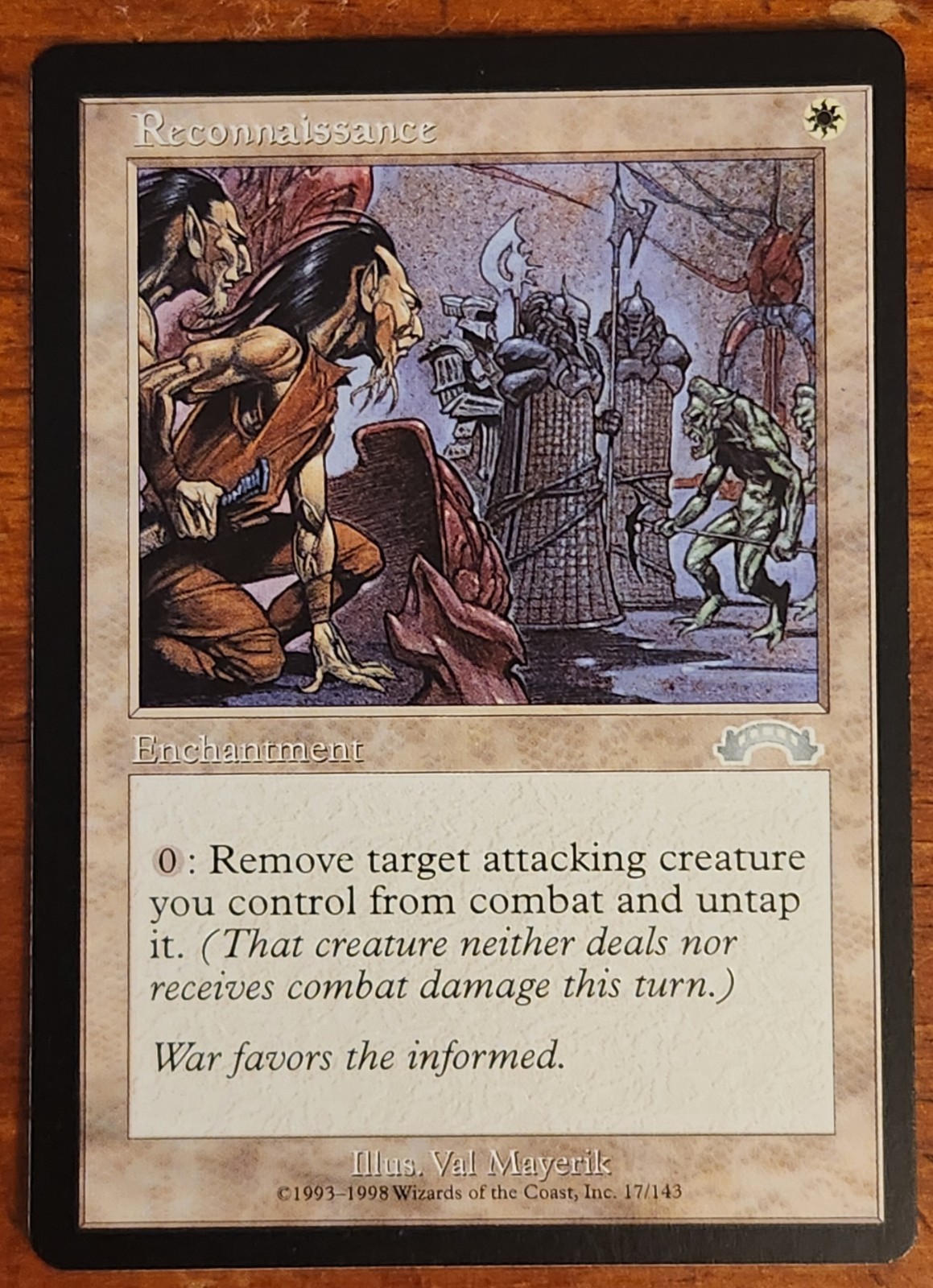 Reconnaissance MtG Exodus LP Magic The Gathering