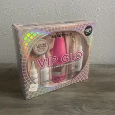 NEW BeautyBio VIP GLO Ultimate Hydration Facial Set Pink Holiday Gift $347 Value