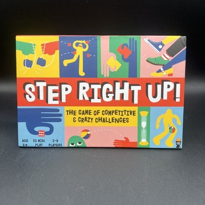 Step Right Up! The Game of Competitive & Crazy Challenges Party Game Factory Sea