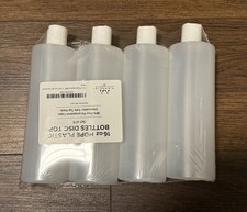 16oz HDPE Plastic Bottles Disc Top Set Of 4