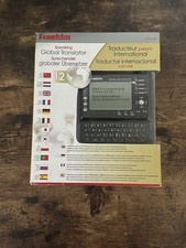 New Franklin TGA-490 12 Language Speaking Global Translator - FREE SHIPPING -