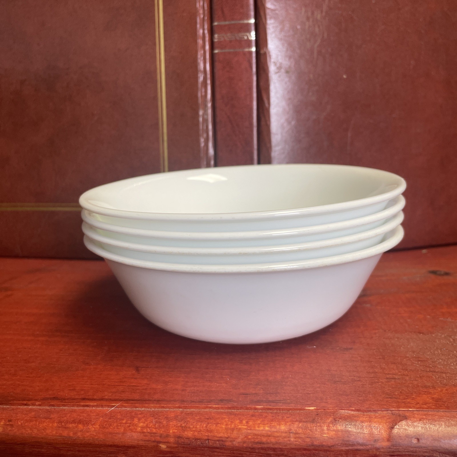 Corelle Vintage Winter Frost White Cereal Soup Bowls 6.25