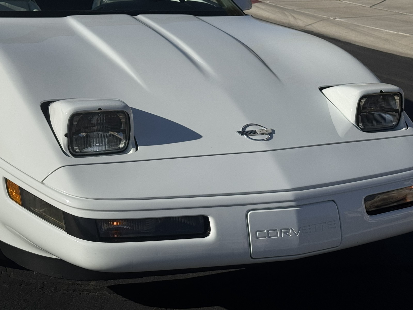1993 White Chevrolet Corvette   | C4 Corvette Photo 7