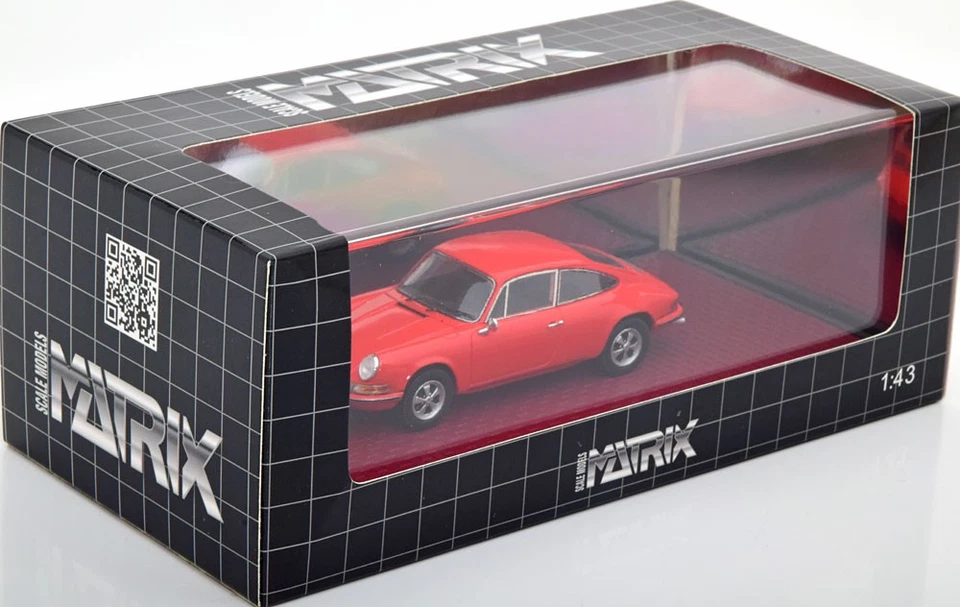 PORSCHE 911 (915) Red PROTOTYPE 1970 1/43 MATRIX MX51607-021 - Immagine 3 di 4