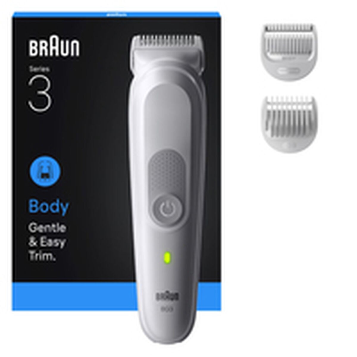 Braun BG3530 S3 ESSENTIAL: L'Eccellenza del Body Grooming Maschile