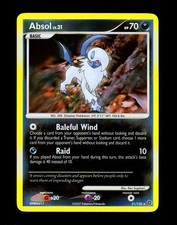 2007 Pokemon ABSOL Secret Wonders REVERSE HOLO Rare Diamond & Pearl Card 21/132 on eBay