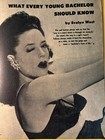 VINTAGE MAG GALA MAR 1953 BURLESQUE STARLETS MODELS SEE SCANS DESCRIPTION B4UBID — photo 4