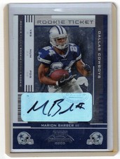 2005 Playoff Contenders - Rookie Ticket Marion Barber III #152 (AU, RC) Cowboys
