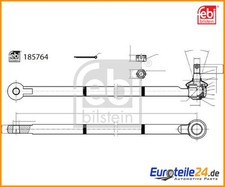 Spurstangenkopf FEBI BILSTEIN 185764 für Suzuki