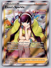 Elesa's Sparkle 147/159 Ultra Rare Crown Zenith Pokemon Holo Near Mint on eBay