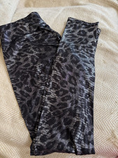 Leggings FOREVER 21 stampa leopardata metallizzata taglia small