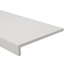 uPVC Window Cill Cover 1.25m Plastic PVC Sill Capping Board 9mm Thick