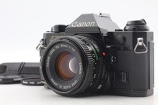Near MINT Canon AE-1 Program 35mm Film Camera New FD 50mm F1.8 Lens From JAPAN
