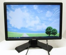 Lot of 2 Dell Professional P1913t 19" Widescreen LED Monitor VGA DVI DisplayPort