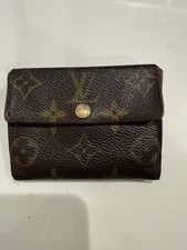 Authentic Louis Vuitton Monogram Porte Monnaie Compact Wallet Made in France