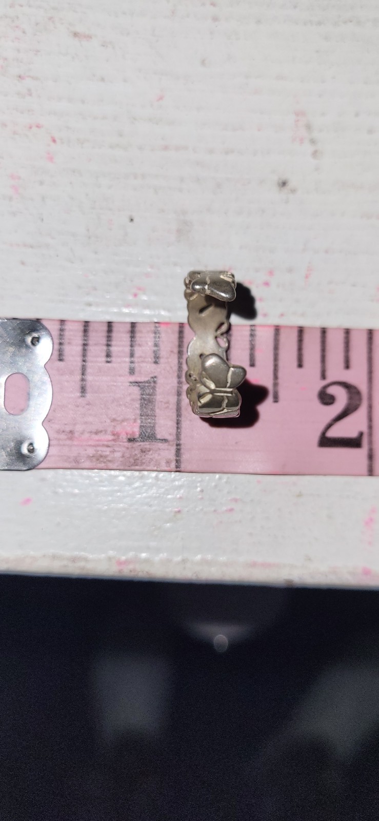 Real 925 Silver Adjustable Toe Ring 2pc  BUTTERFL… - image 3