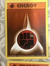Fighting Energy [1st Edition] #97 Prices | Pokemon Base Set | Pokemon Cards