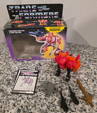 Rampage G1 1986 TRANSFORMERS Vintage Original 100  COMPLETE Box Instruct