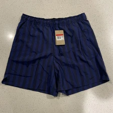 Nike Unlimited Men's 7" Dri-FIT Unlined Versatile Shorts (Black/Blue Void/Black)