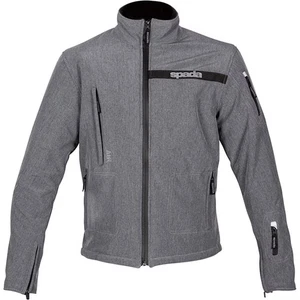 Spada Commute Ce Textile Waterproof Motorcycle Motorbike Jacket - Grey