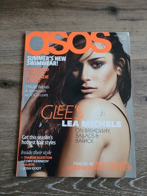 ASOS Magazine Lea Michele Cover May 2011 UK Fashion Hair