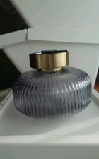 Ikea SOLKLINT Deckenlampe Lampe Elegant Gold Blaugrau 20er 30er Jahre Look