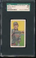 T206 El Principe de Gales EPDG Vic Willis (Throwing) SGC 4 - Cardinals HOF